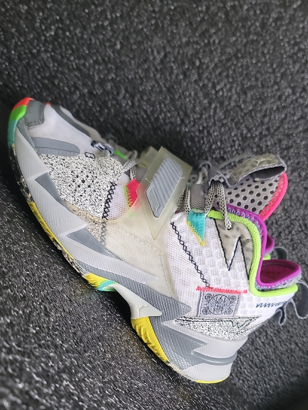 Nike Air Jordan 'Why Not' ZerO.3 Wmns 7.5 "Pink/Grey Fast Shipping - Picture 3 of 15